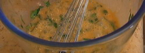 испанский омлет со шпинатом. Шаг 8