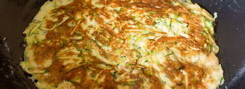 кабачковый омлет с сыром. Шаг 6