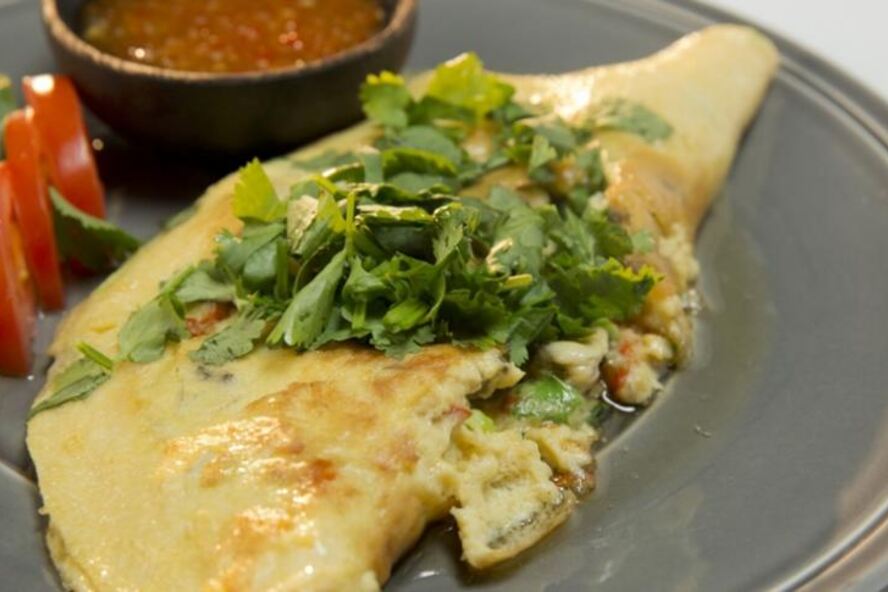 Рецепт хоя тода — омлета с мидиями