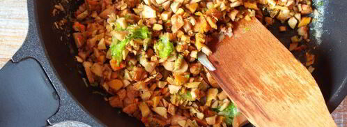 омлет без молока. Шаг 4