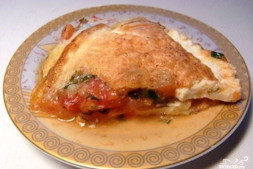 Рецепт омлета фаршированного