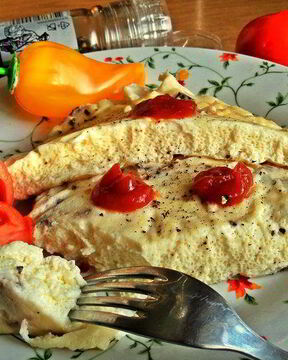 Омлет из пакета