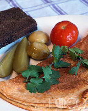 Омлет из рыбной икры