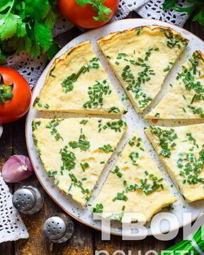 Омлет на кефире