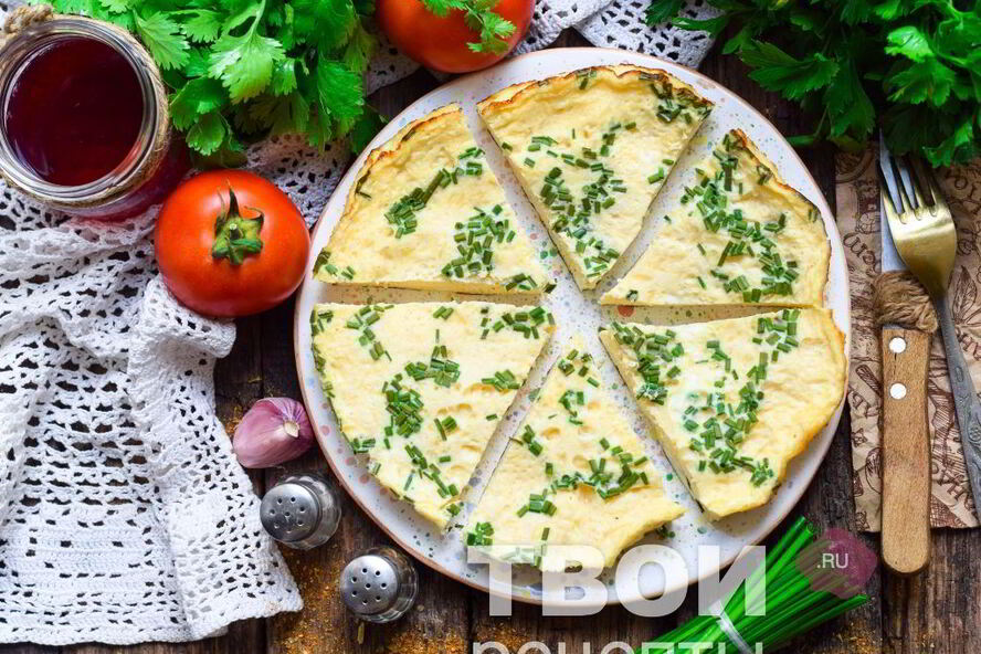 Рецепт омлета на кефире