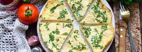 омлет на кефире. Шаг 7