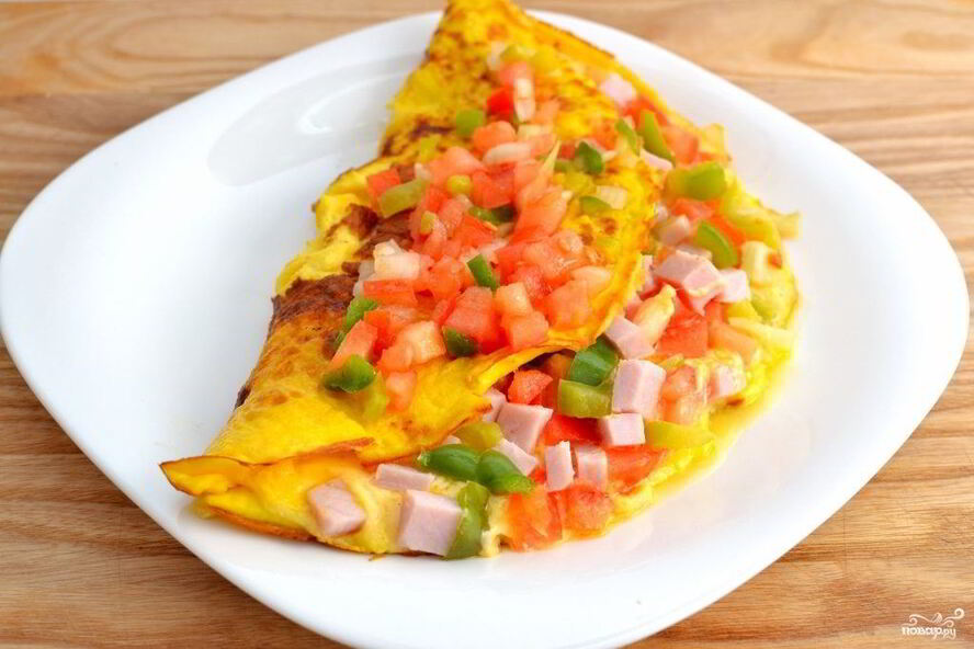 Рецепт омлета по-мексикански