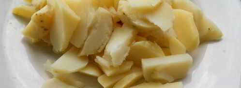 омлет с картофелем и шампиньонами. Шаг 2