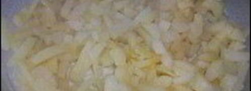 омлет с картошкой, сосисками, зеленью и плавлеными сырками в духовке. Шаг 8