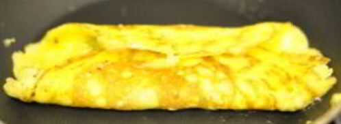 омлет с хлебом и сыром. Шаг 5