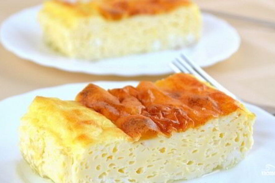 Рецепт омлета с молоком в духовке