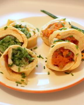 Омлет с овощами