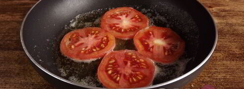 омлет с помидорами. Шаг 4