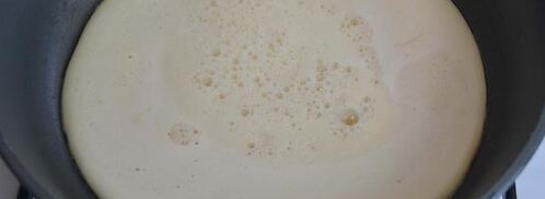 омлет с сыром и грибами. Шаг 4