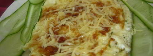 омлет с сыром. Шаг 5