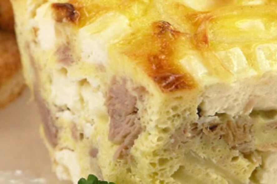 Рецепт омлета с тунцом