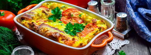 омлет с творогом. Шаг 7