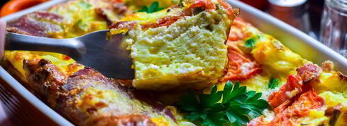 омлет с творогом. Шаг 8