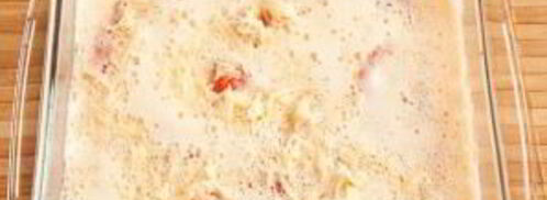 омлет в духовке с помидорами. Шаг 4