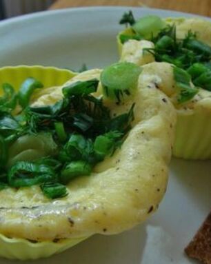 Омлет в микроволновке