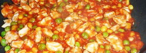 омурайсу , японский омлет с начинкой. Шаг 9