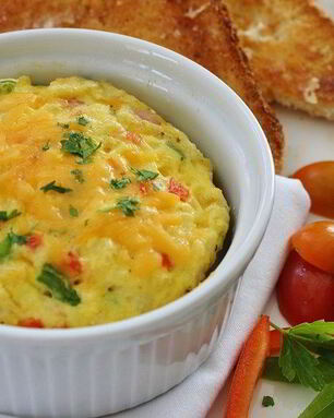 Порционные омлеты в духовке