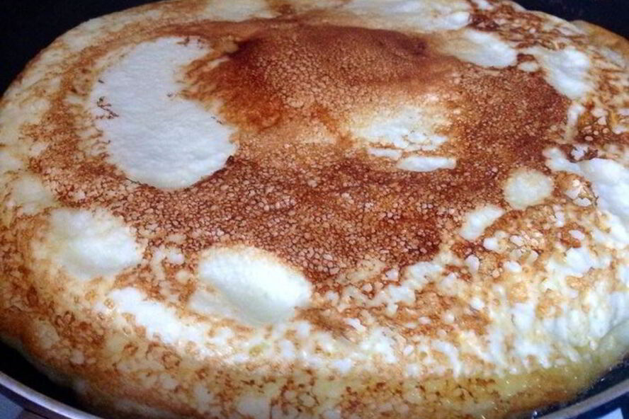 Рецепт пышного омлета из белков