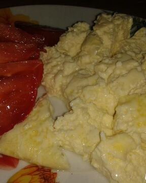 Вареный омлет