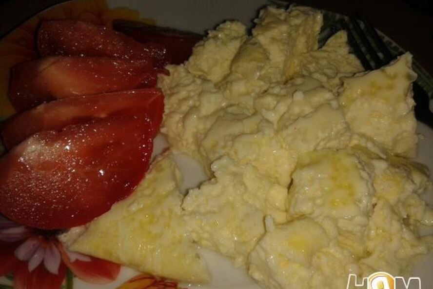 Рецепт вареного омлета