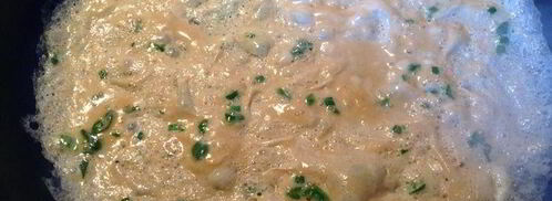 японский омлет с курицей. Шаг 3