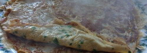 японский омлет с курицей. Шаг 4