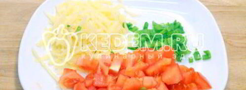 запеченный омлет. Шаг 2