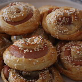 Закуска из сосисок