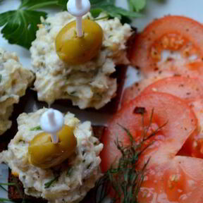 Закуска из творога