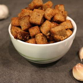 Закуски с чесноком