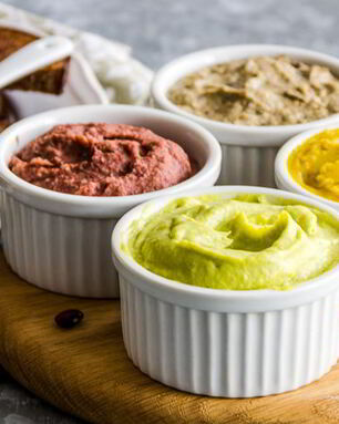 Ассорти постных паштетов