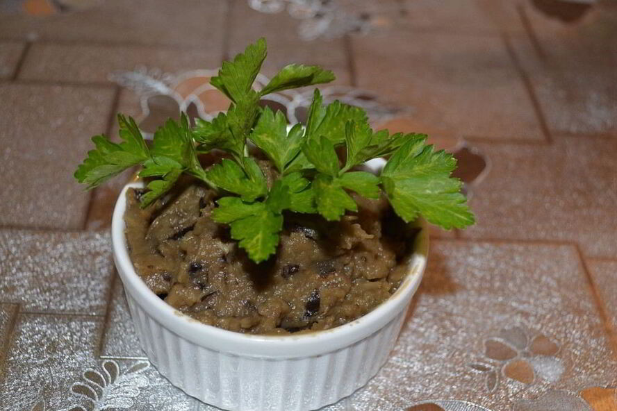 Рецепт паштета из баклажана