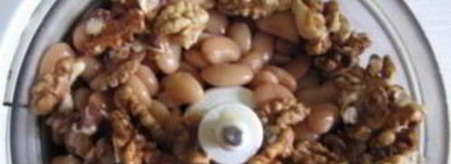 паштет из фасоли и грецких орехов. Шаг 2