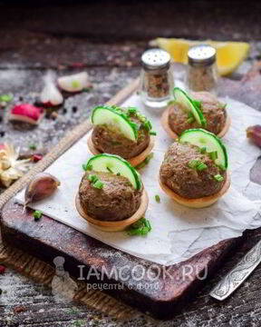 Паштет из говяжьей тушенки