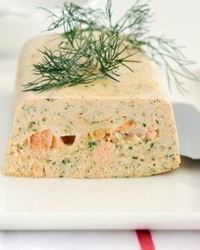 Паштет из консервированного лосося с рикоттой