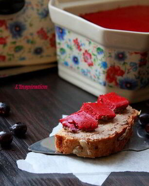 Паштет из куриной печени под пикантным мармеладом