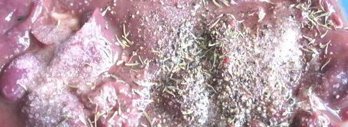 паштет из куриной печени в ежевичном желе. Шаг 2