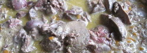 паштет из куриной печени в ежевичном желе. Шаг 4