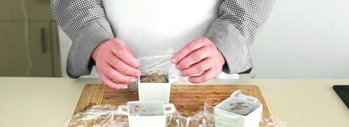 паштет из куриной печенки с яблоками и тимьяном. Шаг 6