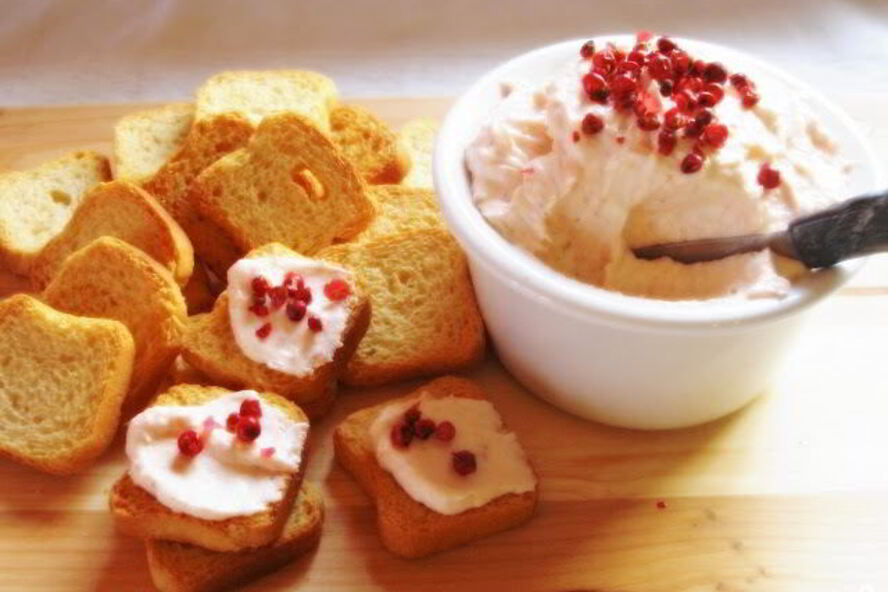 Рецепт паштета из лосося