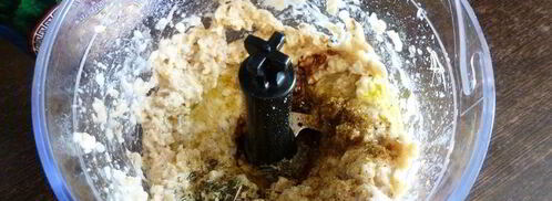 паштет из нута с вешенками и грецкими орехами. Шаг 5