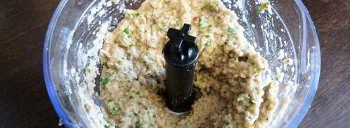 паштет из нута с вешенками и грецкими орехами. Шаг 6