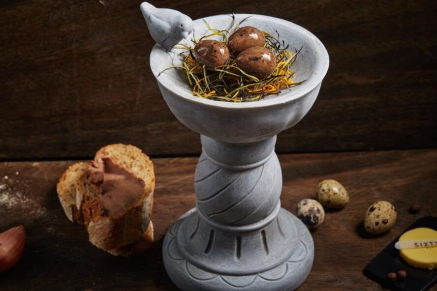 Рецепт паштета из перепелки и утиных желудочков конфи