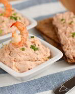 Паштет из семги с креветками