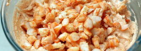 паштет из семги с креветками. Шаг 7